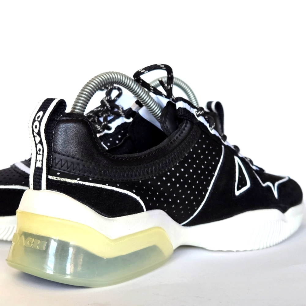 Coach City Sole runners size 8B black and white EUC - Picture 3 of 8